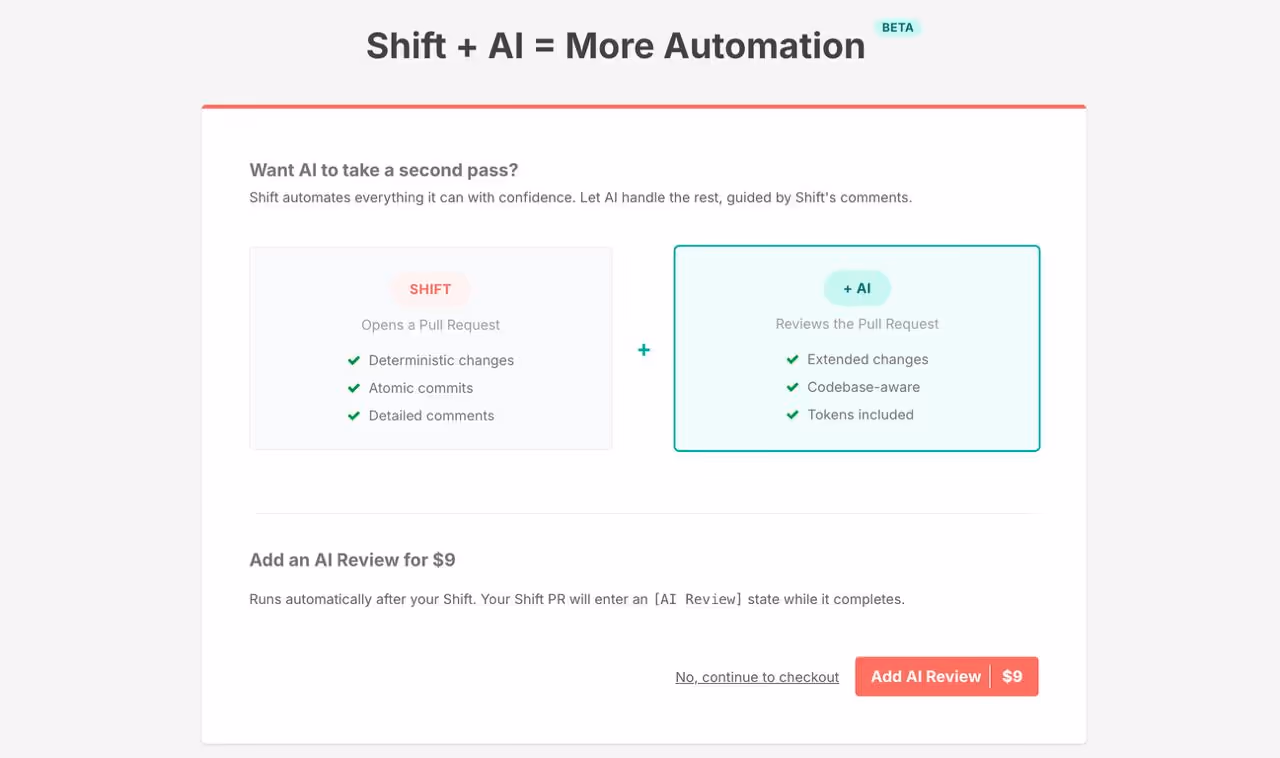 AI Review for Laravel Upgrades image